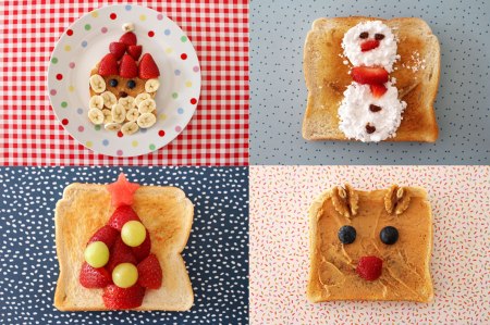 Christmas Toast Art o child mags blog